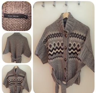 Chaqueta Lana mujer Zara de segunda mano por 5 EUR en Palencia en WALLAPOP
