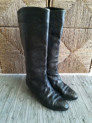 botas altas vintage