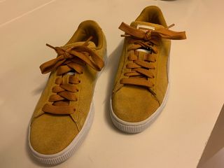 zapatillas puma mostaza