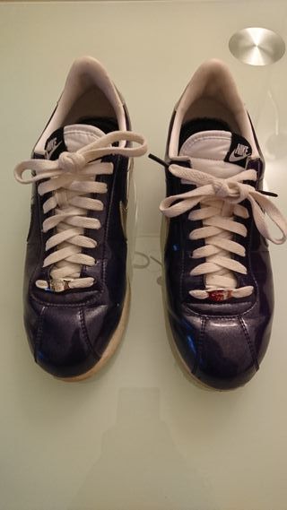 nike cortez violeta