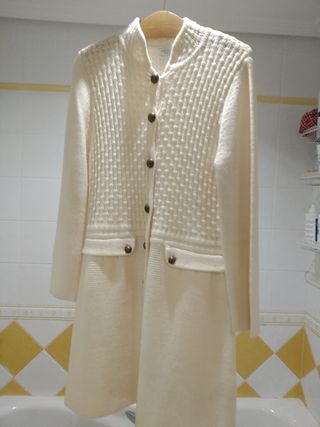 Abrigo punto mujer Clearance