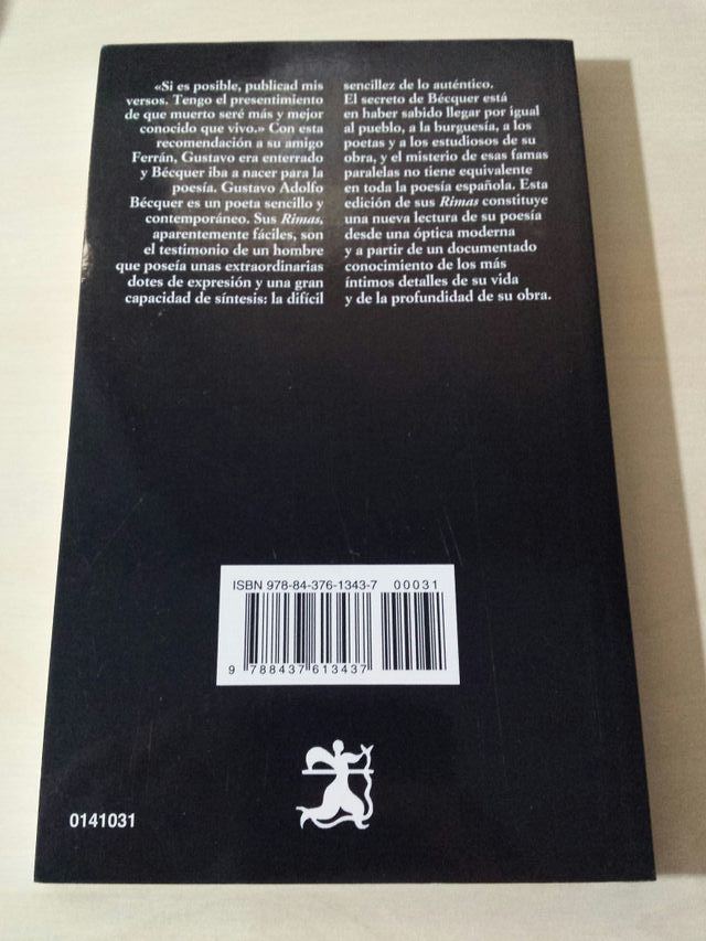 RIMAS ; Gustavo Adolfo Becquer