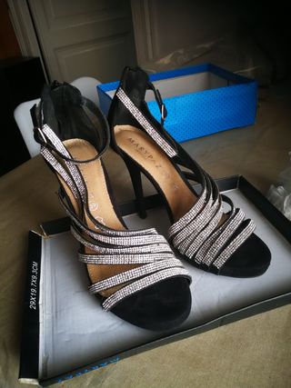 Zapatos de baile con plataforma de segunda mano en la Zapatos de baile con plataforma de segunda mano en la