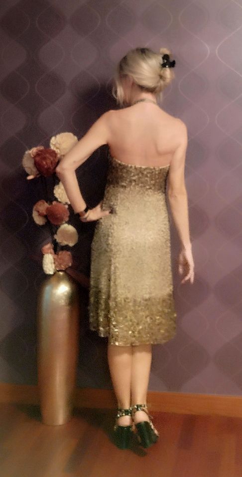 Vestido fiesta Tintoretto