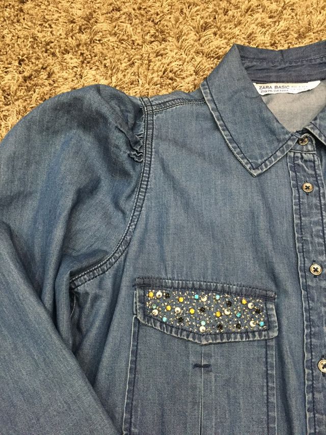 Vestido camisero vaquero TS