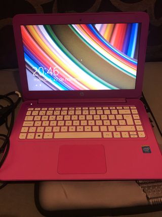 Portátil HP rosa de segunda mano en WALLAPOP