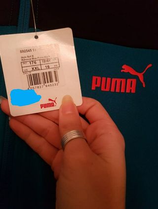 etiqueta puma original