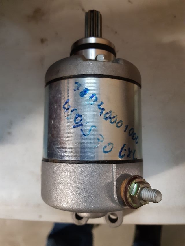 motor de arranque ktm