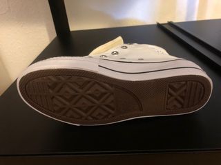 converse de bota blancas plataforma