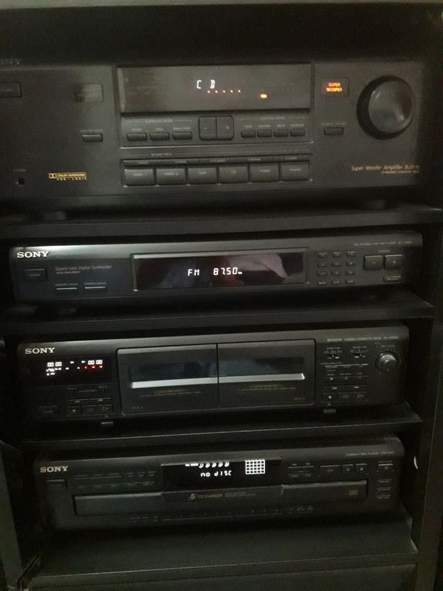 Equipo de musica Sony de segunda