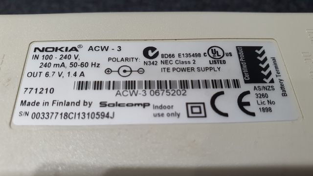 Fuente Nokia Premicell TFE-2