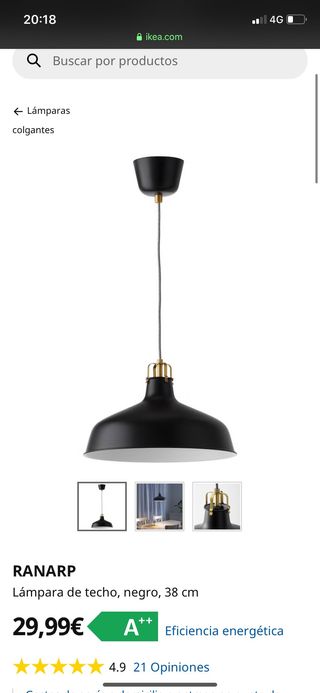 lampara techo negra ikea lampara techo negra ikea