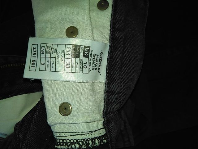 pantaloni neri taglia 38 taglia alta