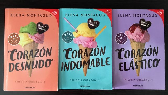 Trilogía corazón Elena Montagud de segunda mano por 15 € en Mijas ...