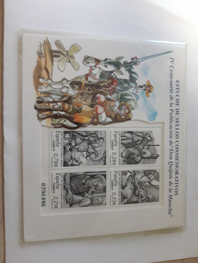 sellos don quijote de la mancha sc