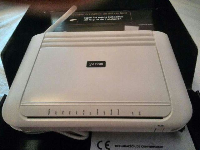 Router inalambrico con WiFi