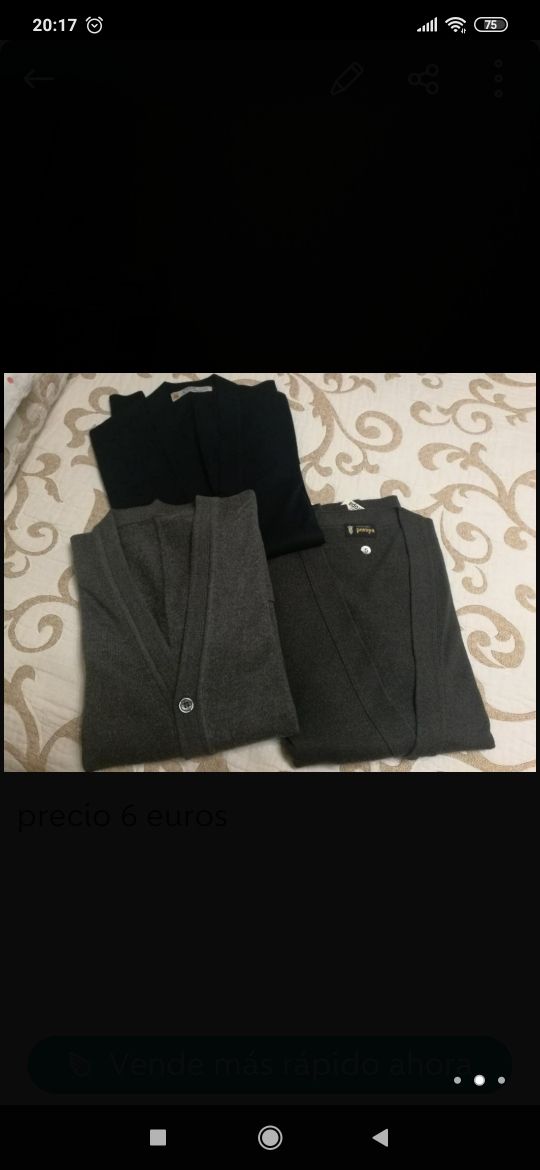 chaquetas de caballero
