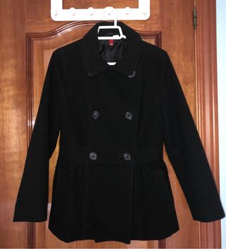 Abrigo paño mujer H\u0026amp;M de segunda mano por 18 EUR en Madrid en WALLAPOP