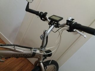 Bicicleta Electrica mejorada Dahon plegable alta