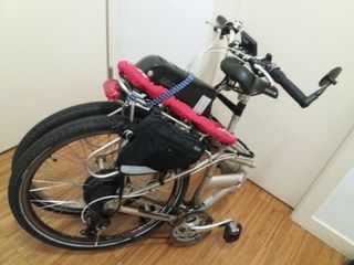 Bicicleta Electrica mejorada Dahon plegable alta