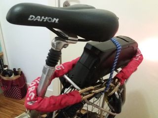Bicicleta Electrica mejorada Dahon plegable alta