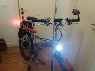 Bicicleta Electrica mejorada Dahon plegable alta