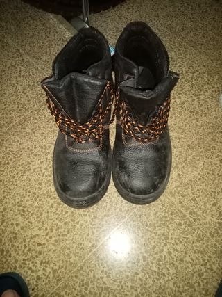 botas de seguridad obra