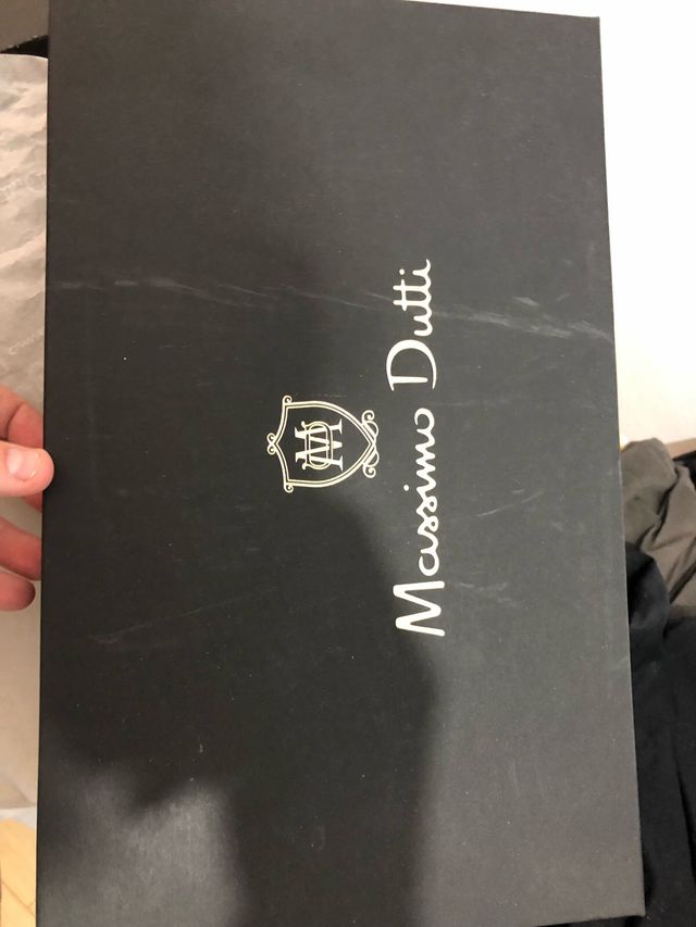 Zapatos rojos tacón Massimo dutti t39 1 solo uso