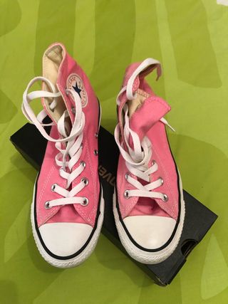 converse rosas de bota
