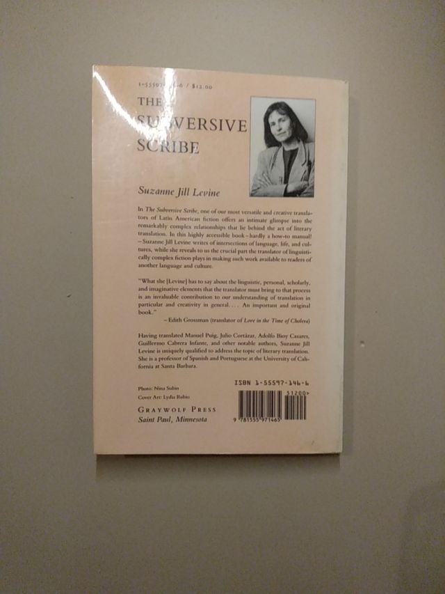 The Subversive Scribe de Suzanne Jill Levine