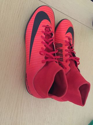 nike mercurial rojas futbol sala