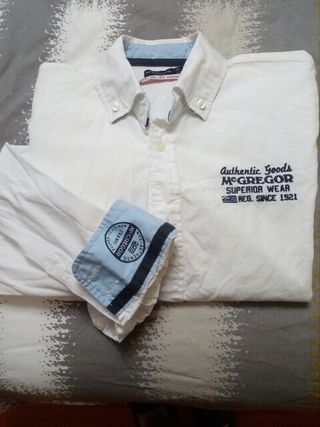 Camisa blanca McGregor talla 16 años de segunda mano por 20 Camisa blanca McGregor talla 16 años de segunda mano por 20