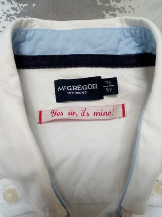 Camisa blanca McGregor talla 16 años de segunda mano por 20 Camisa blanca McGregor talla 16 años de segunda mano por 20
