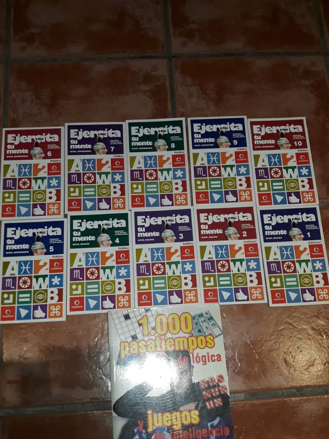 ejercita tú mente del 1-10 y 1000 pasatiempos