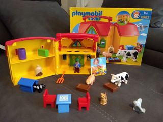 granja maletin playmobil 123
