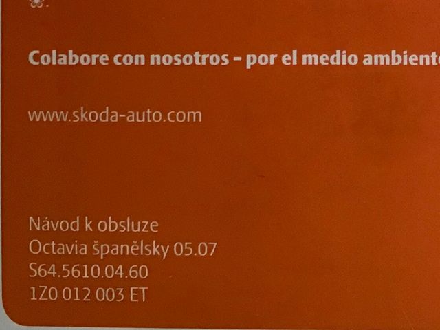 SKODA OCTAVIA 2007, MANUAL DE INSTRUCCIONES