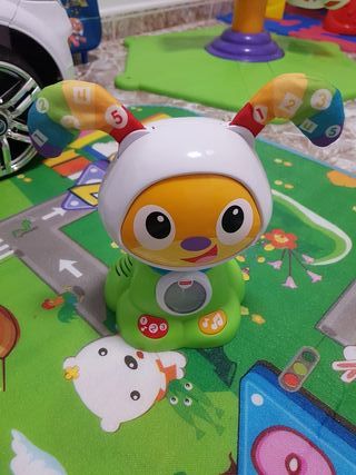 perro robot fisher price