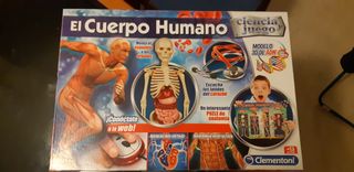 juego el cuerpo humano clementoni
