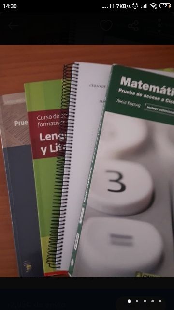 Libros De Acceso A Grado Superior De Segunda Mano Por 33