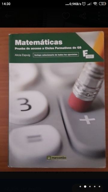 Libros De Acceso A Grado Superior De Segunda Mano Por 33