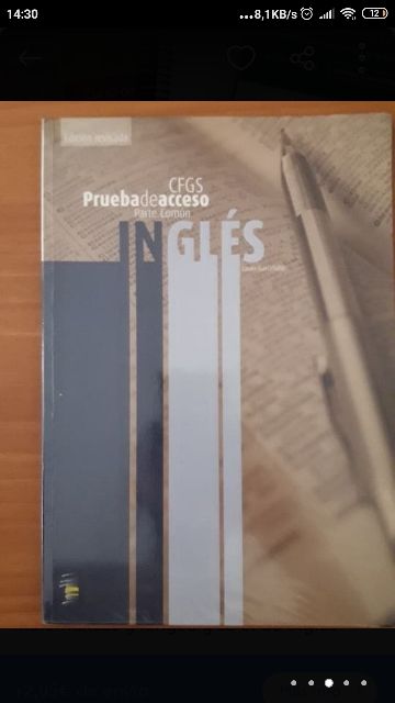 Libros De Acceso A Grado Superior De Segunda Mano Por 33
