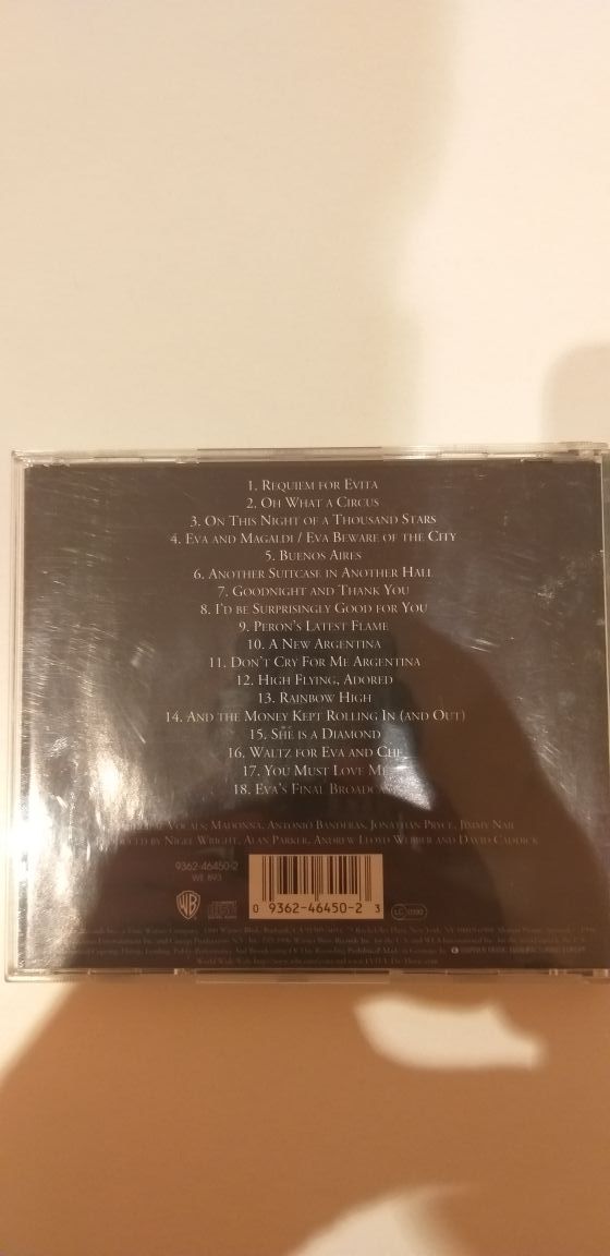 Cd BSO Evita original