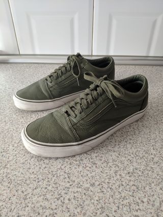 vans old skool piel vans old skool piel