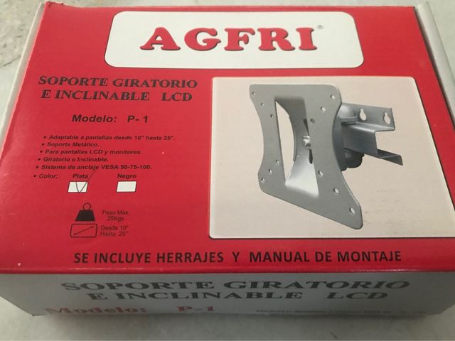 Soporte giratorio e inclinable para TV