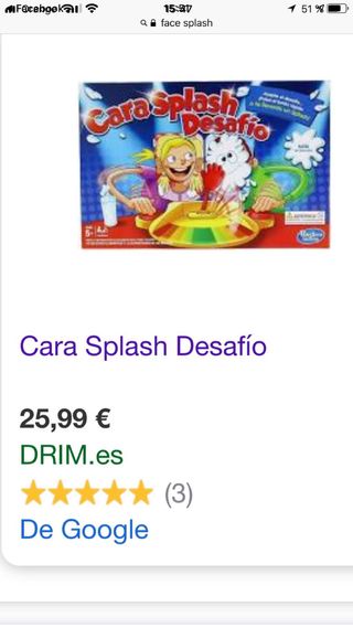 cara splash drim