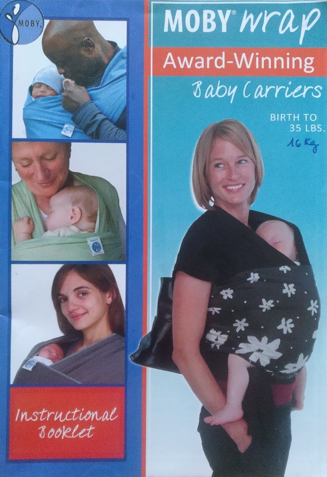 Pañuelo portabebes Moby Wrap