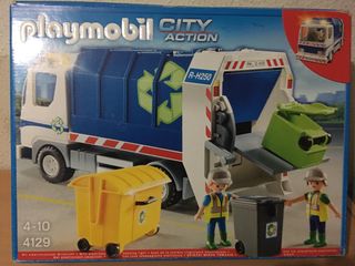 playmobil basurero