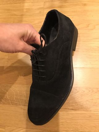 Zapato piel vuelta hombre Zara de segunda mano por 15 EUR en Las Ermitas en  WALLAPOP