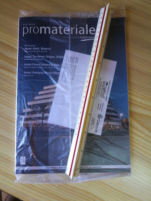NUEVAS revistas pro ARQUITECTURA y Promateriales  