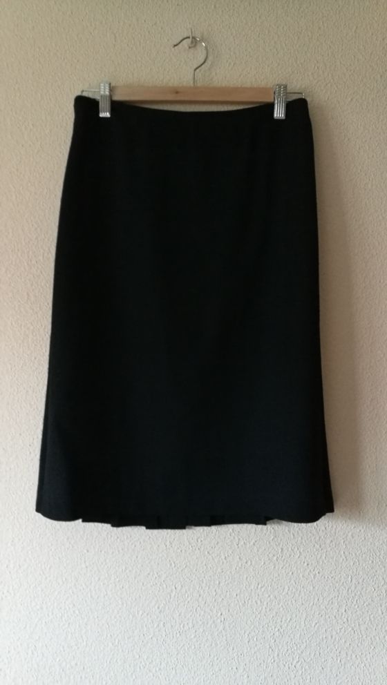 Falda tubo negra